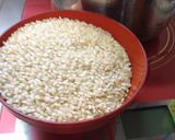 最もお手軽にキッチンヒーターで玄米炊飯作り方4写真