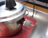 最もお手軽にキッチンヒーターで玄米炊飯作り方9写真