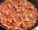 魚肉ソーセージで三色丼作り方3写真