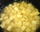 やさしい色のさつまいもご飯作り方2写真