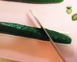 即席★漬物風【ジャバラ胡瓜の塩こんぶ漬】作り方1写真