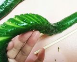即席★漬物風【ジャバラ胡瓜の塩こんぶ漬】作り方4写真