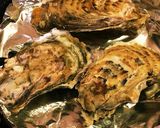 岩牡蠣のレモンサワー蒸し作り方1写真
