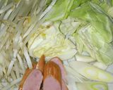 簡単焼きうどん作り方1写真