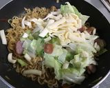 辛ラーメンで辛旨ナポリタン風作り方4写真