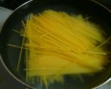 簡単納豆パスタ作り方1写真