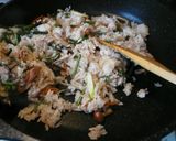 ササッとご飯♡ツナと山菜の炒飯作り方4写真