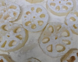焼いて絡めてシャキシャキ照り焼き蓮根作り方4写真