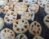 焼いて絡めてシャキシャキ照り焼き蓮根作り方5写真