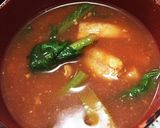 旨みたっぷり♪トマト味噌汁作り方7写真
