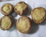 じゃがこぶおろしのチーズがけ椎茸作り方2写真