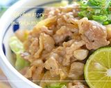 野菜も一緒に採れる★オイマヨの柔らか豚丼作り方7写真