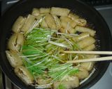 水菜と油揚げの炊いたん☆作り方2写真