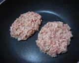 じゃがこぶおろしで豚バーグ作り方3写真