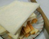 食パンで作る♪あんこ入り揚げパン作り方1写真