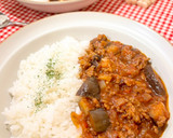ルー不使用！とろとろナスのキーマカレー作り方6写真
