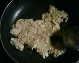 青椒肉絲な焼きそば～餃子の餡とシラタキで作り方3写真