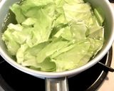 離乳食初期☆キャベツ作り方1写真