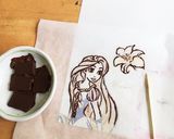 デコチョコでバースデーケーキ作り方1写真