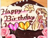 デコチョコでバースデーケーキ作り方3写真