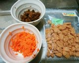 犬ご飯　根菜と鶏ビッツのせ作り方1写真