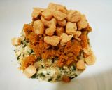 犬ご飯　根菜と鶏ビッツのせ作り方6写真