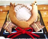 ひつじのショーン★ドームケーキ★作り方20写真