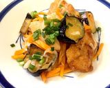 鶏胸肉と野菜の甘酢あえ作り方7写真