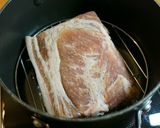 鉄鍋で作る自家製ベーコン【燻製】作り方7写真