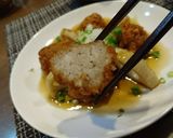 サクッ&モチッ！！蓮根の揚げだし♪作り方8写真