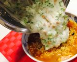 納豆オクラで☆ネバネバふわふわ辛ラーメン作り方3写真