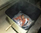 台所ペンギンのスモークサーモン作り方3写真