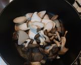 ひらたけとエリンギのバター醤油炒め作り方2写真