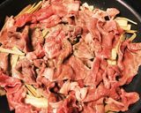 牛肉とゴボウの甘辛煮作り方2写真