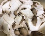 ★きのこと鶏肉のとろ〜りチーズ焼き★作り方1写真