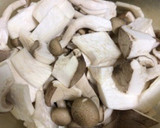 ★きのこと鶏肉のとろ〜りチーズ焼き★作り方1写真