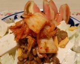【貧乏飯】キャベツ鰹節キムチ胡麻サラダ作り方2写真
