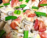 ★きのこと鶏肉のとろ〜りチーズ焼き★作り方7写真