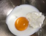 100均型deふわふわスフレパンケーキ♡作り方1写真