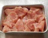 簡単★鶏肉とサツマイモのこってり炒め作り方1写真