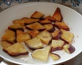 簡単★鶏肉とサツマイモのこってり炒め作り方4写真