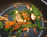 特売品豚肉切り落とし消費の野菜炒め作り方5写真