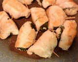 簡単甘酢鶏ささみ大葉チーズ巻き作り方7写真