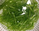 ピーマンのマリネ豆腐バジルソース作り方1写真