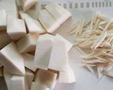 ほっこり♡かぶとベーコンの優しいスープ作り方2写真
