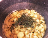 簡単！焼き茄子と紫蘇の実のお味噌汁♪作り方3写真