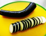 ナスとベーコンの重ね焼き作り方1写真