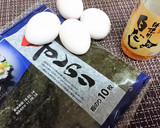 ふんわり★白だしで【磯辺だし巻き卵】作り方1写真