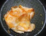とろ〜り半熟オムレツのせ甘辛チキン♡作り方2写真