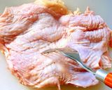 とろ〜り半熟オムレツのせ甘辛チキン♡作り方1写真
